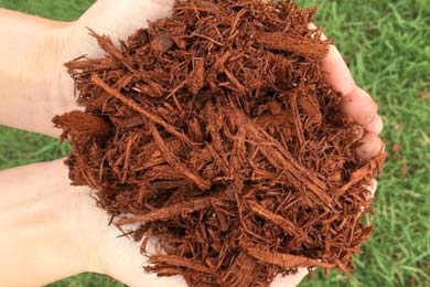 Red Hardwood Color Enhanced Mulch